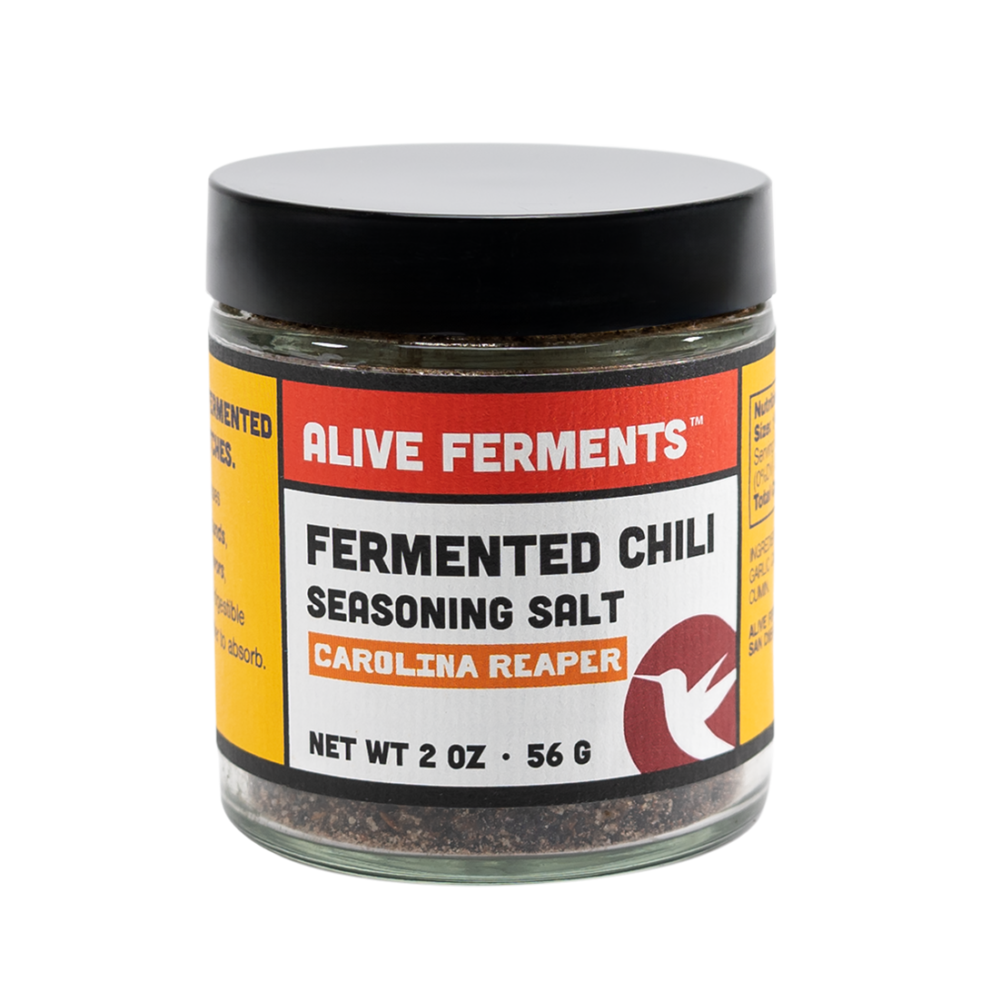 Fermented Seasoning Salt - Carolina Reaper - FREE Shipping!