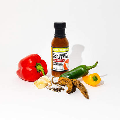 Naturally Fermented Cultured Chili Sauce - Chipotle