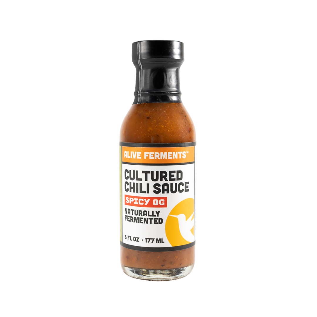 Naturally Fermented Cultured Chili Sauce - Spicy OG